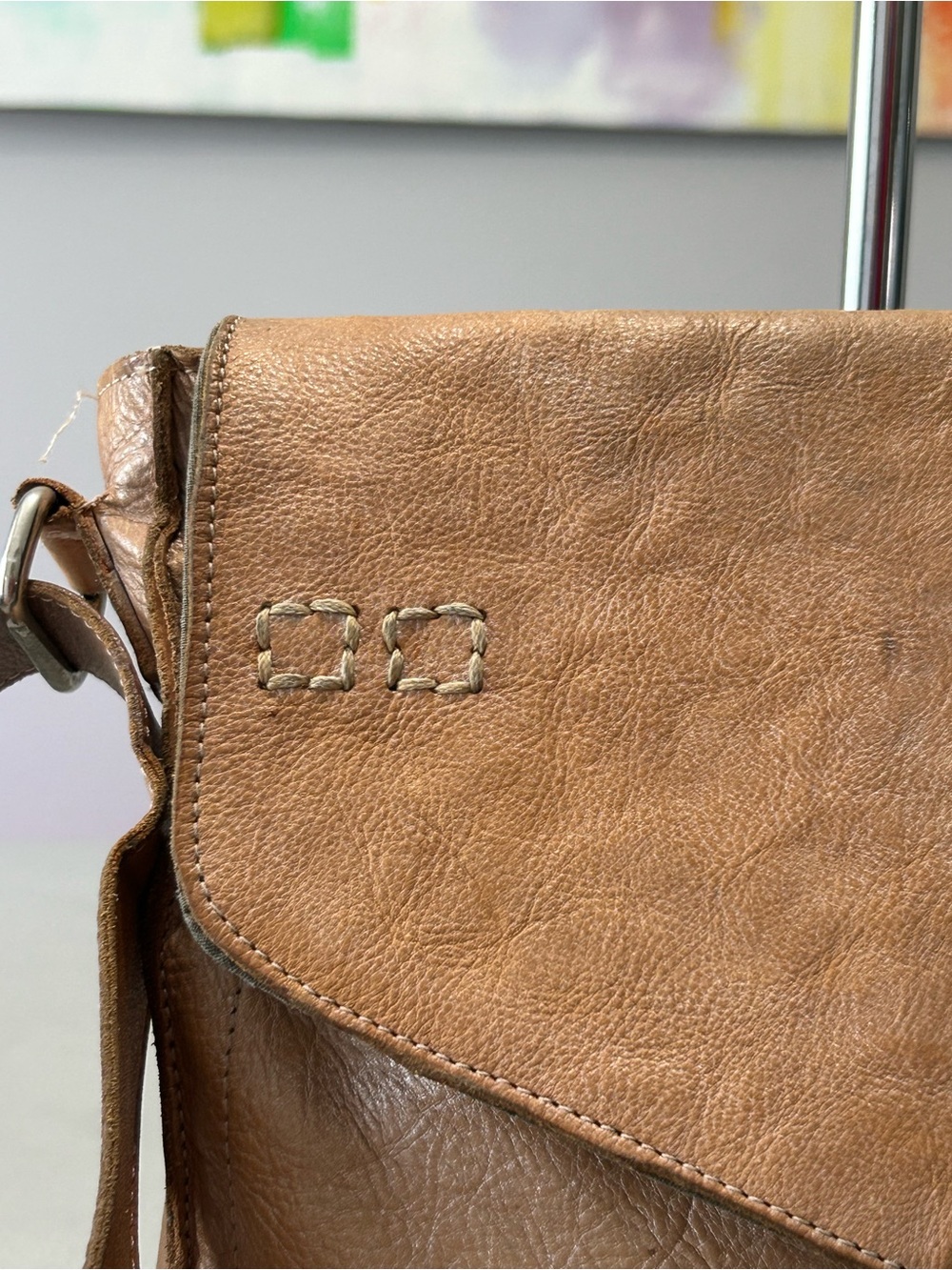 Bed Stu Venice Beach Rustic Crossbody Messenger Bag - Picture 5 of 10